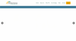 Desktop Screenshot of etfportfoliopartners.com